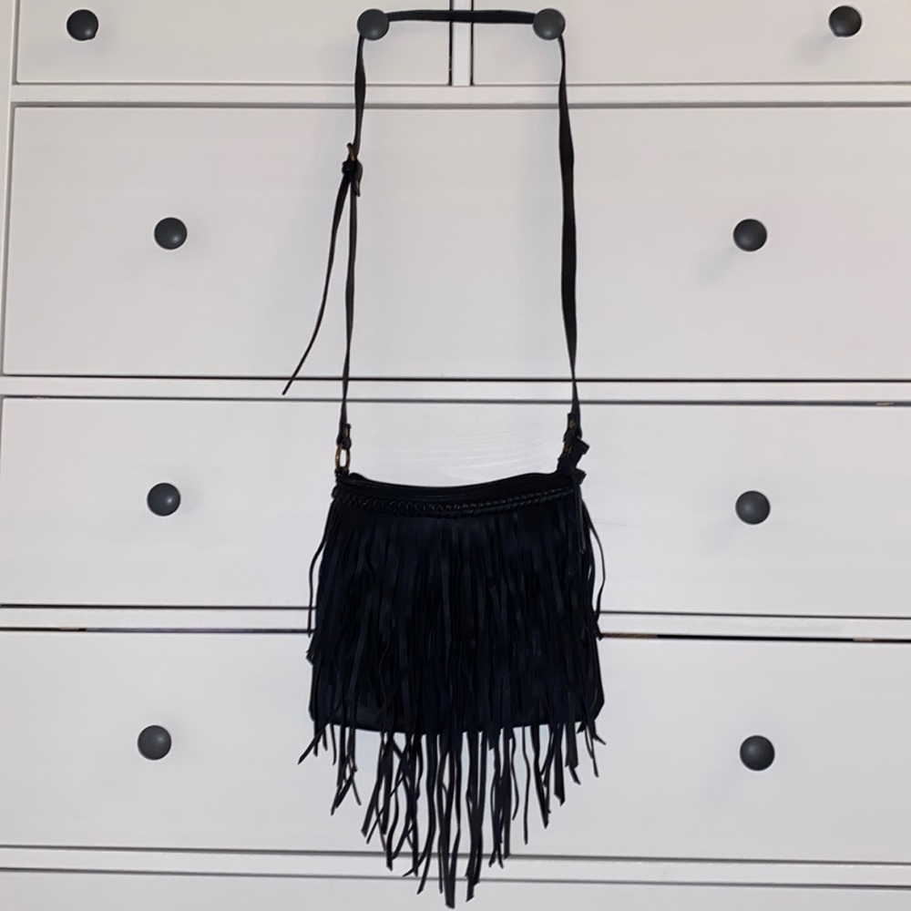 Fringe crossbody